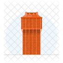 Torre Velasca Watchtower Milans Skyline Icon