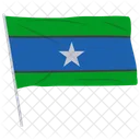 Torres strait islander flag  Icon