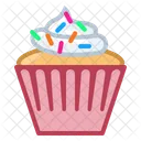 Torta Cupcake Cibo Icon