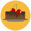 Cioccolato Torta Ciliegia Icon