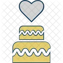 Torta Di Anniversario Dessert Torta Icon