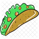 Burrito Pita Sandwich Tortilla Icon
