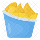 Tortilla Chip Snack Icon