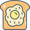 Tortilla de pan  Icono