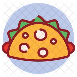 Tortilla Roll  Icon