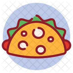 Tortilla Roll Icon