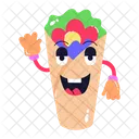 Tortilla Wrap Icon