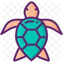 Tortoise Sea Turtle Aquatic Reptile Icon