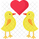 Pájaros del amor  Icono