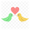 Pájaros del amor  Icono