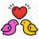 Pájaros del amor  Icono