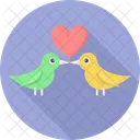 Pájaros del amor  Icono