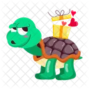 Dessin Anime De Tortue Autocollants De Tortue Dessin Anime De Tortue Icône