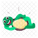 Dessin Anime De Tortue Autocollants De Tortue Dessin Anime De Tortue Icône