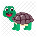 Dessin Anime De Tortue Autocollants De Tortue Dessin Anime De Tortue Icône