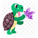 Dessin Anime De Tortue Autocollants De Tortue Dessin Anime De Tortue Icône