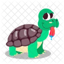 Dessin Anime De Tortue Autocollants De Tortue Dessin Anime De Tortue Icône