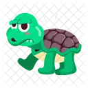 Dessin Anime De Tortue Autocollants De Tortue Dessin Anime De Tortue Icône