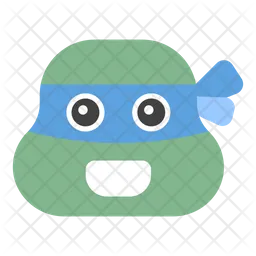 Tortuga ninja Emoji Icono