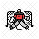 Torwart Eishockey  Symbol