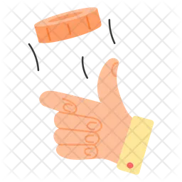 Toss  Icon