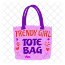 Tote Bag Handbag Carryall Icon