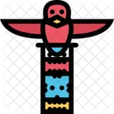 Totem Pole Culture Icon