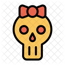 Totenkopf-Dame  Symbol