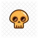 Totenkopf Halloween Symbol