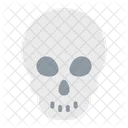 Schadelkopf Atomwissenschaft Symbol