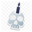 Schadel Halloween Gruselig Symbol