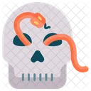 Totenkopf schlange  Symbol