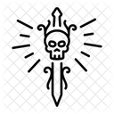 Totenkopfdolch  Symbol
