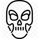 Totenkopfmaske Totenkopf Horror Symbol