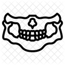 Totenkopfmaske  Symbol