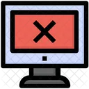 Toter Monitor  Symbol