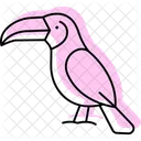 Toucan Bird Tropical Icon