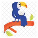 Colorful Wild Animal Icon