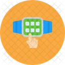 Touch Watch Touch Screen Icon
