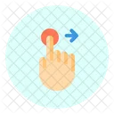 Touch Right Finger Icon