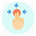 Touch Tap Gesture Icon