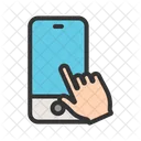 Device Gesture Touch Icon