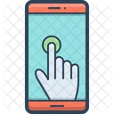 Touch Gesture Phone Icon
