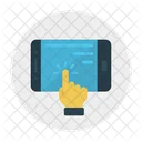 Mobile Touch Phone Icon