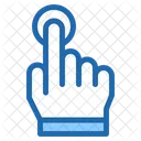 Touch Hand Hands And Gestures Icon