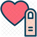 Touch Heart  Icon