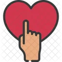 Touch Heart Touch Heart Icon