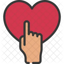 Touch Heart  Icon