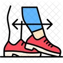 Touch Shoe Tap Contact Icon