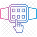Touch Watch Touch Screen Icon